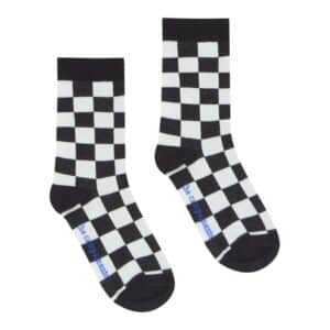 The Campamento The Campamento Checked Socks - Ecru 8435803426290 Campa AW26 Kleding & Accessoires Accessoires