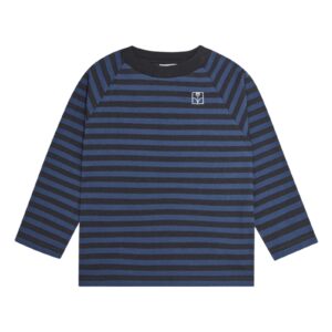The Campamento The Campamento Blue And Grey Stripes Tshirt - Blue 8435803427846 Campa AW26 Kleding & Accessoires Shirts