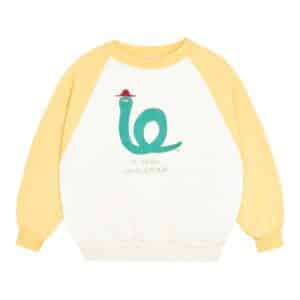The Campamento The Campamento Gentleman Color Block Sweatshirt - Ecru 8435803429048 Campa AW26 Kleding & Accessoires Sweaters & Truien