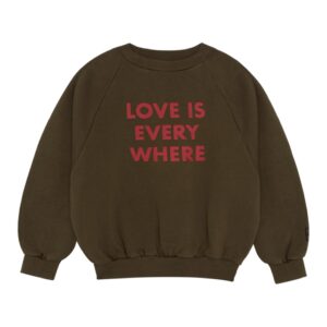 The Campamento The Campamento Love Is Everywhere Sweatshirt - Green 8435803429529 Campa AW26 Kleding & Accessoires Sweaters & Truien