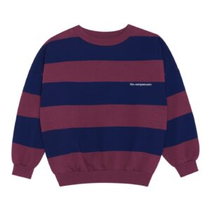 The Campamento The Campamento Blue Stripes Sweatshirt - Blue 8435803429680 Campa AW26 Kleding & Accessoires Sweaters & Truien