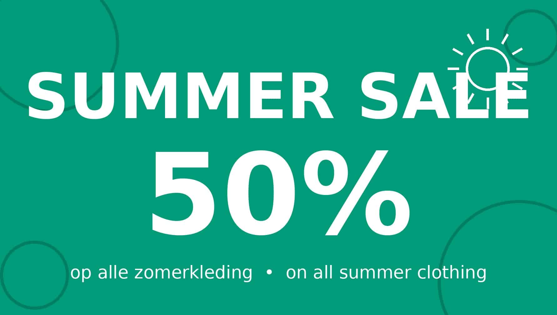 Wijs West summer sale