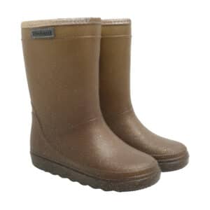 Enfant Thermo Laarzen Met Glitter Coffee Bean