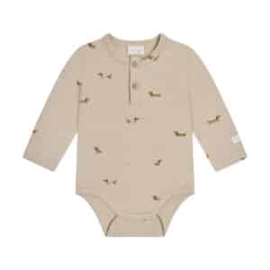 Fixoni Romper Lange Mouw Sweat Humus