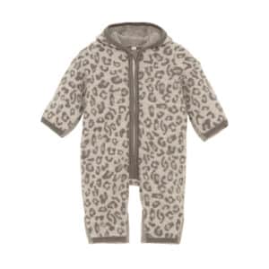 Huttelihut Wandelwagenpak Wol Fleece Jacquard Camel Melange