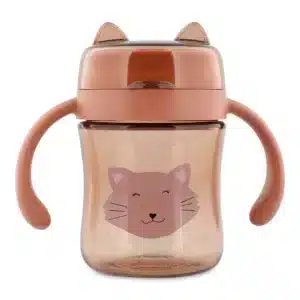 Trixie 360° drinkbeker met handvatten - Mrs. Cat