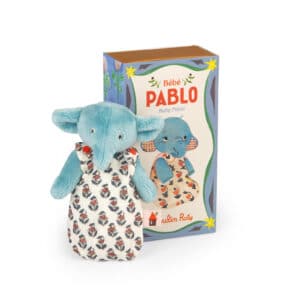 Moulin Roty Moulin Roty Baby Pablo de olifant Les Minouchkas 3575676810330 MoulinAW26 Speelgoed & Spellen Knuffels