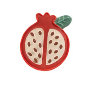 Moulin Roty Moulin Roty Rammelaar natuurrubber fruit La forêt Mawa /3 3575676883709 MoulinAW26 Speelgoed & Spellen Babyspeelgoed Rammelaars