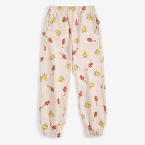 Bobo Choses Mush Monster Duo All Over Jogging Pants Offwhite