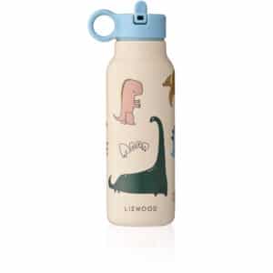 Liewood Falk Thermosfles rvs 350 ml – Dino Roar / Sandy