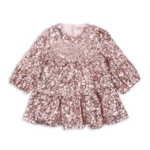Konges Sløjd Lila Sequins Dress Grey/Rosa