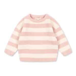 Konges Sløjd Softy Sweater Rosy Stripe