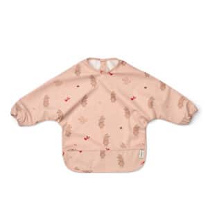 Liewood Merle Slabbetje met Mouwen – Wild Child / Rosey