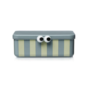 Noui Noui Lunchbox met Vakjes Blauw