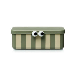 Noui Noui Lunchbox met Vakjes Olijfgroen