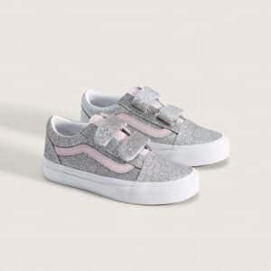 Vans Old Skool V Silver/Pale Pet