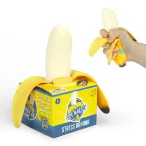 Ripe 'N Ready Stress Banaan – knijpbaar fidget-speeltje