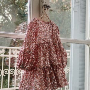 Konges Sløjd Lila Sequins Dress Grey/Rosa - Wijs West