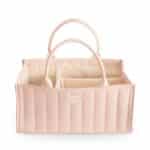 Mushie Diaper Caddy Blush