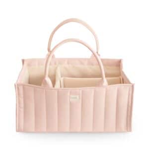 Mushie Diaper Caddy Blush