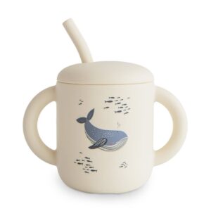 Mushie Training Cup - Whales