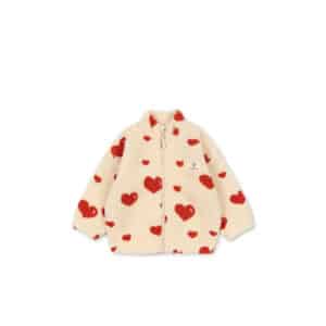 Konges Sløjd Jody Teddy Jacket Coeur Amour - Wijs West