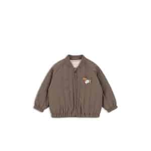 Konges Sløjd Juno Terry Bomber Jacket Walnut