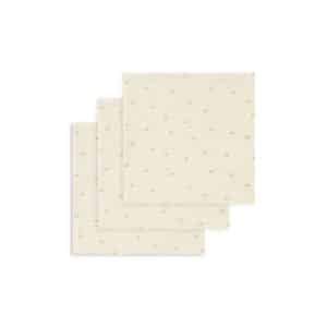 Konges Sløjd 3 Pack Muslin Cloth Lemon Dot - Wijs West