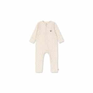 Konges Sløjd Basic Zip Onesie Blue Dot - Wijs West
