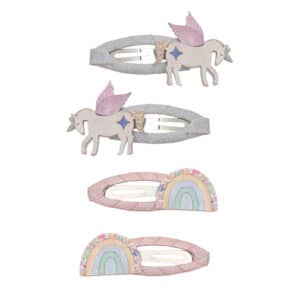 Haarclips van Mimi & Lula in Pink Multi
