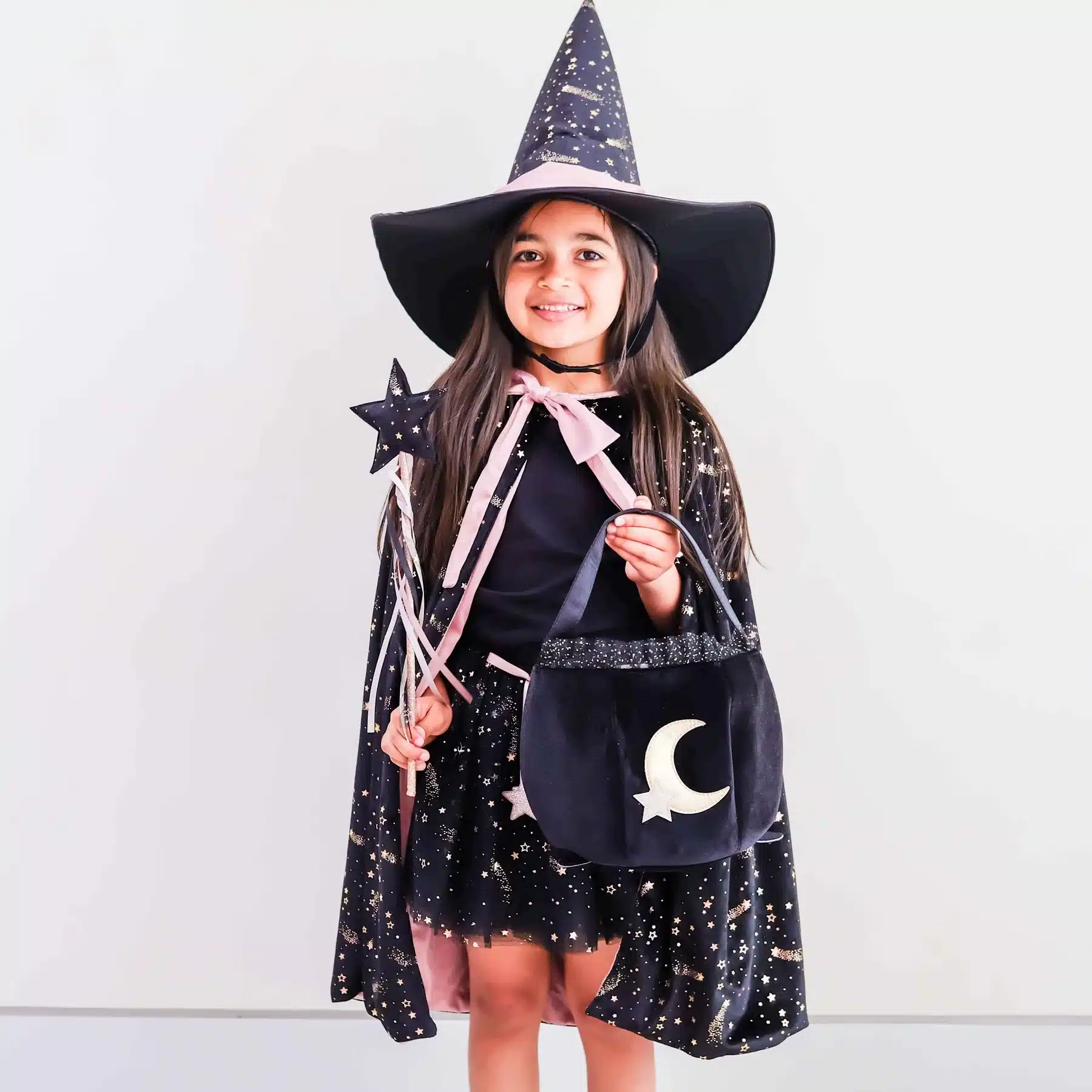 Mimi & Lula Tas Cauldron Trick Or Treat Pink
