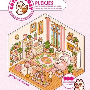 Cute 'n' Cozy Sticker Therapie Plekjes Stickerboek