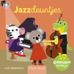 Geluidsknoppen in kartonnen geluidenboek Jazzdeuntjes