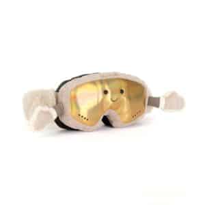 Pluche skibril Jellycat Amuseables Ski Club Goggles met holografische glazen
