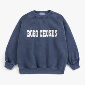 Bobo Choses Pop Sweatshirt Midnight Blue