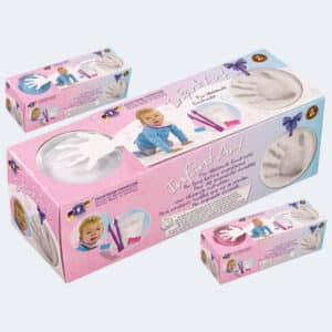 Feuchtmann Kleiset Peuter Kunst Blauw Wit Roze