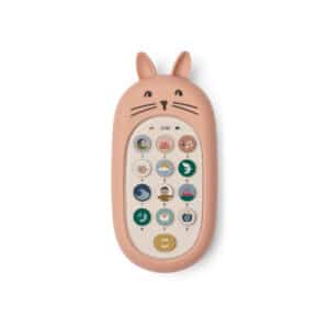 Speeltelefoon van Liewood in konijnvorm