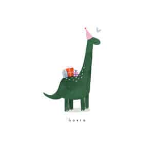 Klein Liefs Kaart Dino Hoera