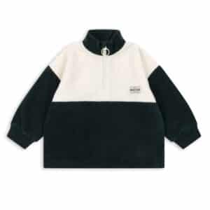 Konges Sløjd Tavi Half Zip Teddy Trui Scarab