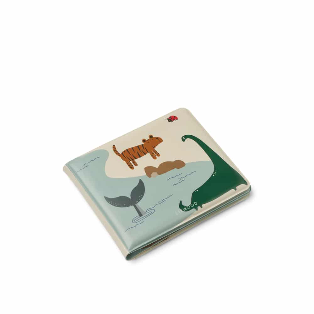 Waterboekje van Liewood met Classic Animal print in Sandy