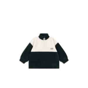 Konges Sløjd Tavi Half Zip Teddy Trui Scarab