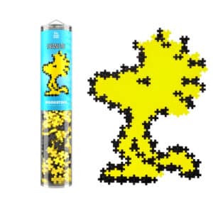Plus Plus Puzzle by Number koker met het gele vogeltje Woodstock