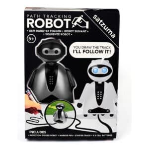 Lijnvolgende robot Path Tracker van Satzuma in de verpakking