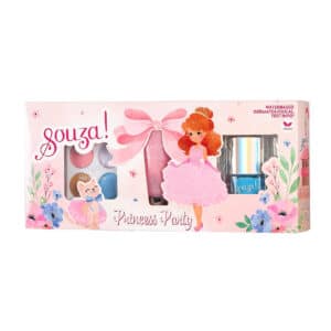 Roze geschenkdoos My Beauty Princess met nagellak – lipgloss en oogschaduw