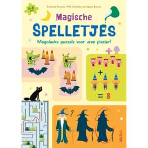 Voorkant Magische Spelletjes van Deltas voor 6-8 jaar met tovenaars – draakjes en een doolhof